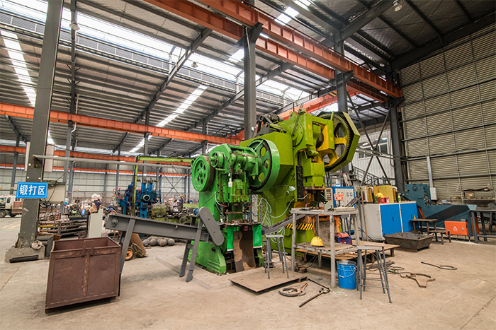 兴义网架配件-锥头加工车间